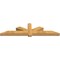 Ekena Millwork Kennewick Rough Sawn Timber Gable Bracket, Western Red Cedar, 96"W x 24"H x 6"D x 6"F, 6/12 Pitch GBW096X24X0606KEN00RWR - alternate 4